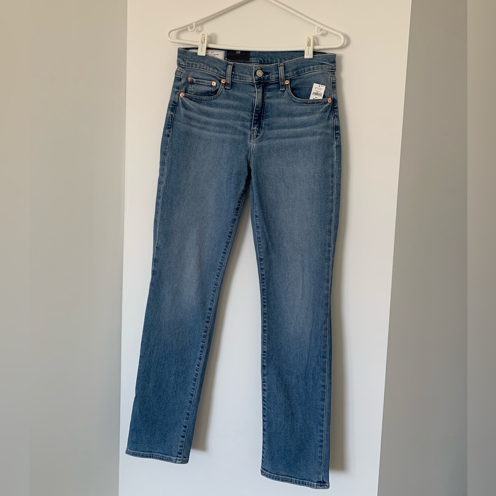 GAP 28/6 Light wash classic straight jeans